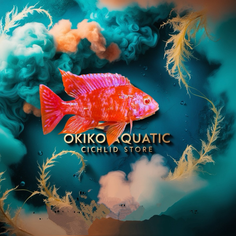 aulonocara ob peacock albino