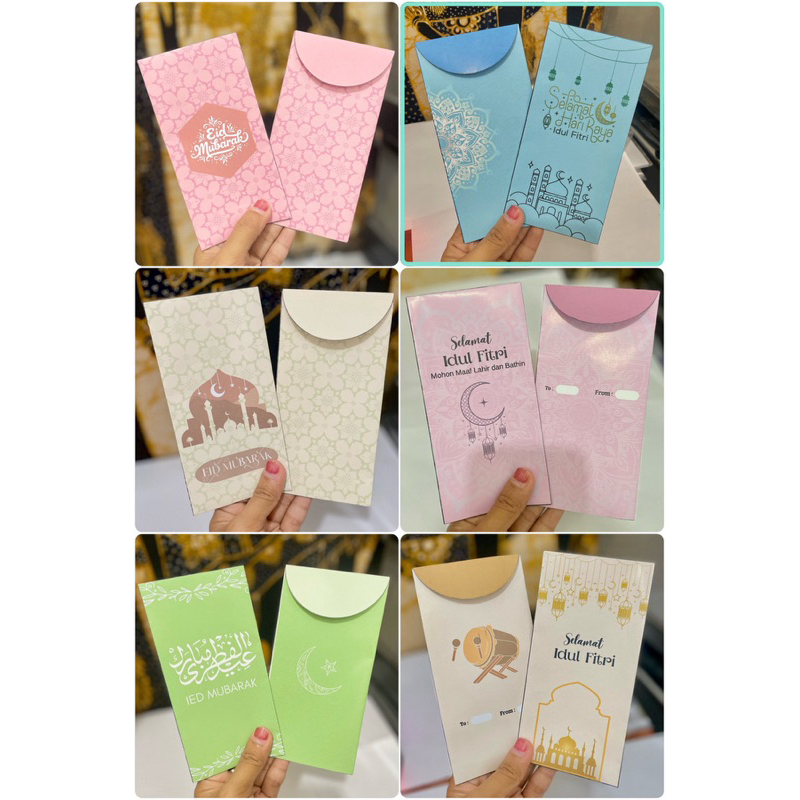 

Amplop Lebaran panjang Aesthetic Desain dan Karakter
