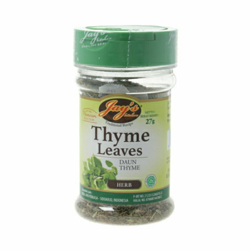 

Jay's Thyme Leaves Daun Herb 27g