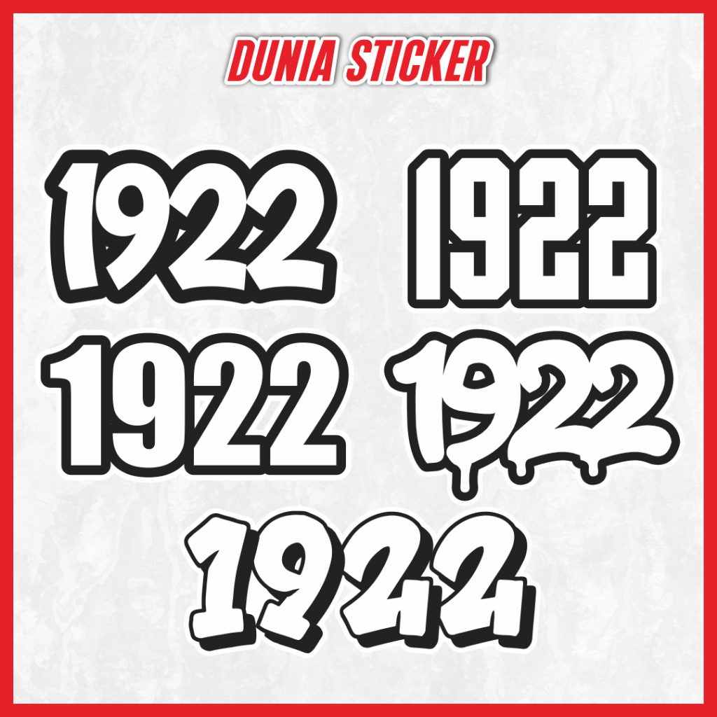 

STICKER 1922 PSHT SETIA HATI TERATE VINYL ANTI AIR