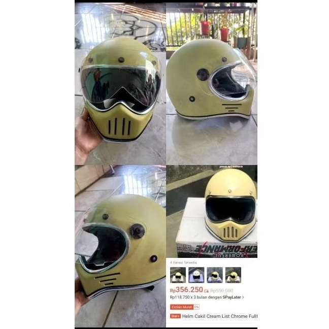 helm pria helm cakil