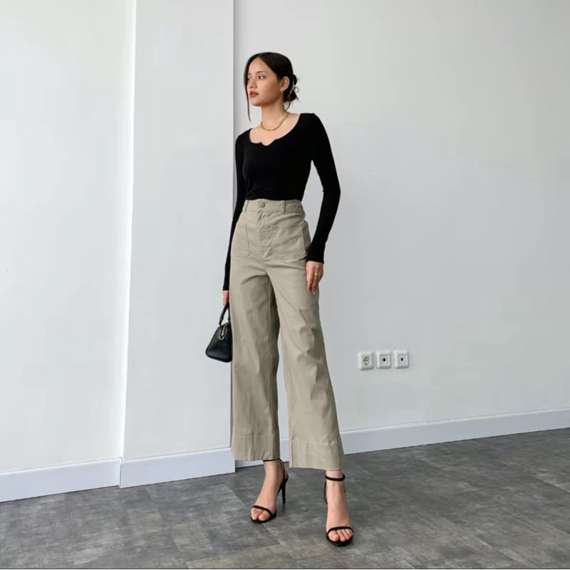 PRELOVED KAIAHATI Gaia Twill Pants
