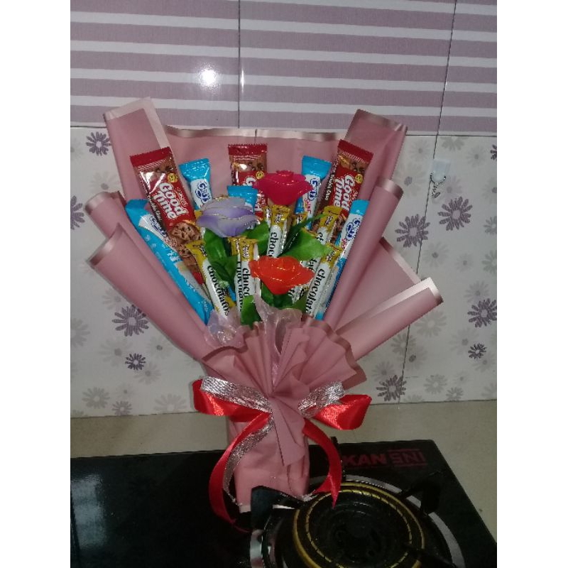 

READY STOK BUCKET BUNGA +SNACK