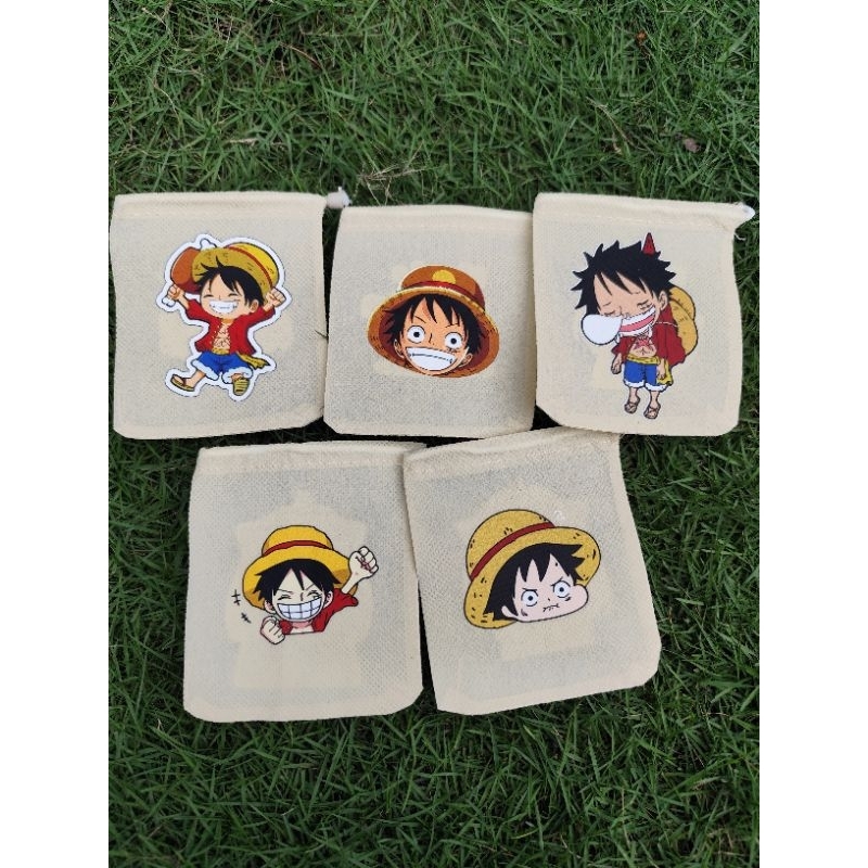 

Pouch/Amplop Lebaran serut tema "Monkey Luffy" | BISA COSTUM GAMBAR