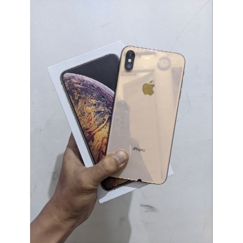 iPhone Xs Max 64GB All Oprator fullset no minus