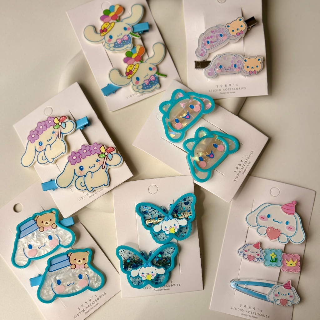 Jepit Rambut Cinnamonroll - Aksesoris Rambut Anak yang Menggemaskan