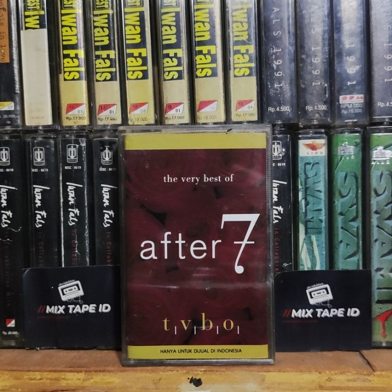 Kaset Pita - After 7 - The Very Best Of - Radio Tape - Kaset - Radio - Pemutar Kaset - Retro - Class