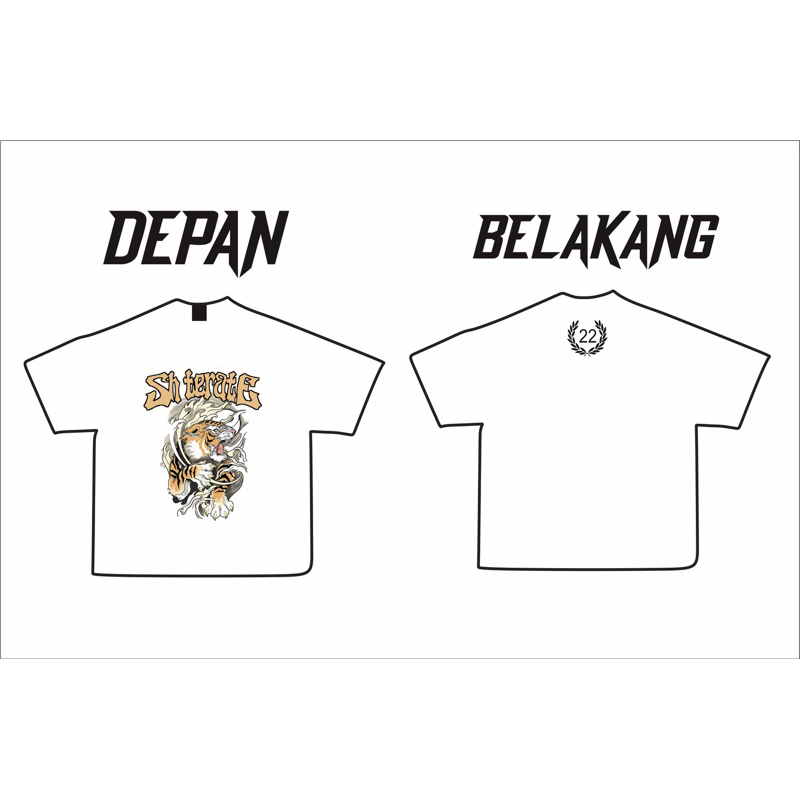 Tshirt PSHT | Kaos Terate | Setia Hati Terate,Free stiker