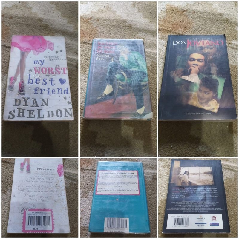 Novel Danjoviano You ll Miss me when Im gone. My worst best friend. The food love cookery shcool Fal