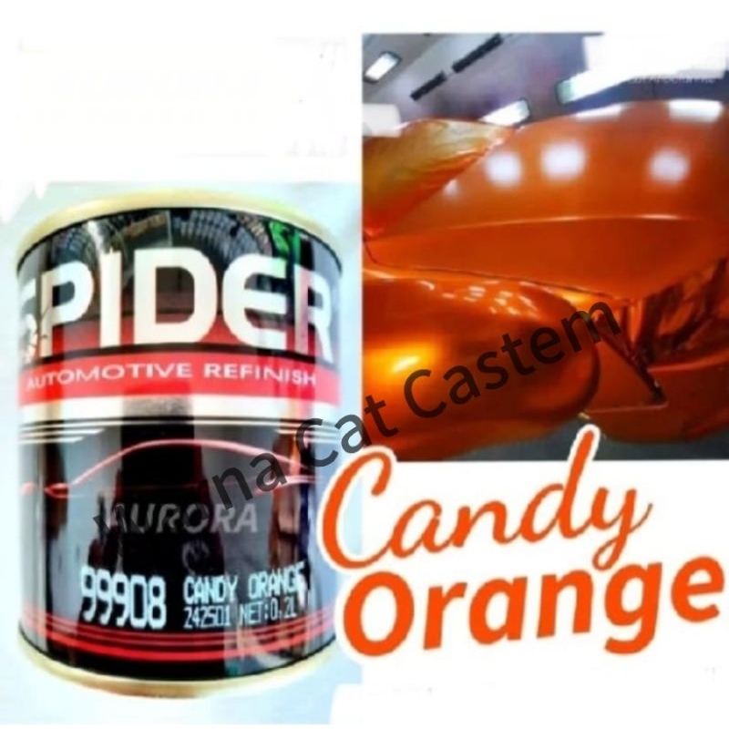 Cat Candy Tone Orange Spider 99908 Candy Oren PU