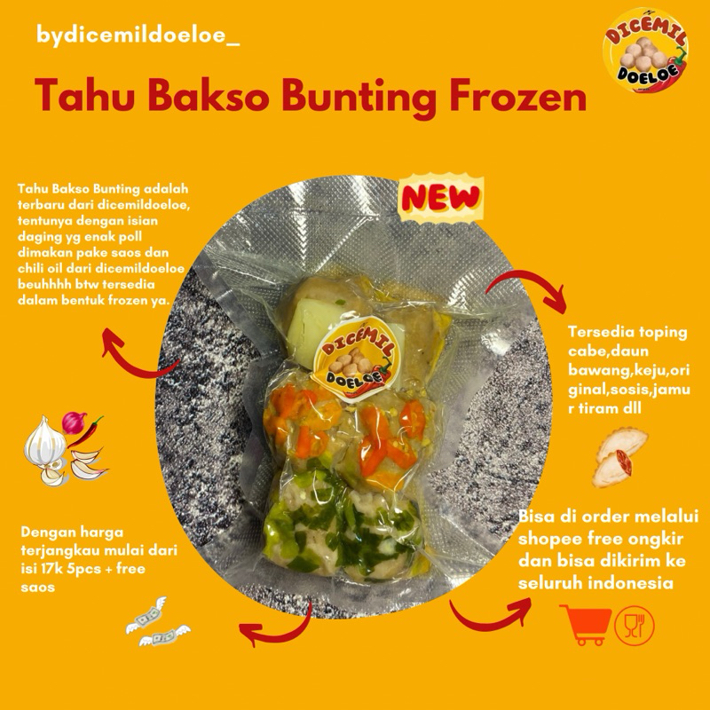 

Tahu Bakso Bunting Frozen