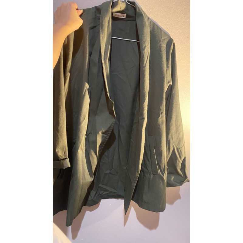 blazer hijau
