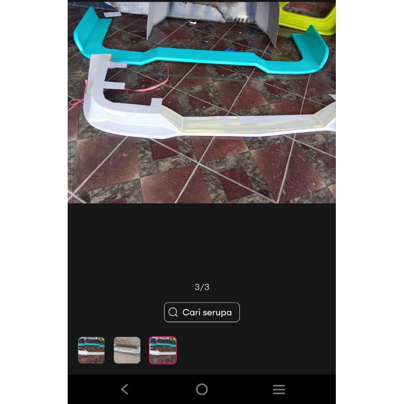 winglet dan tambahan bemper ss futura