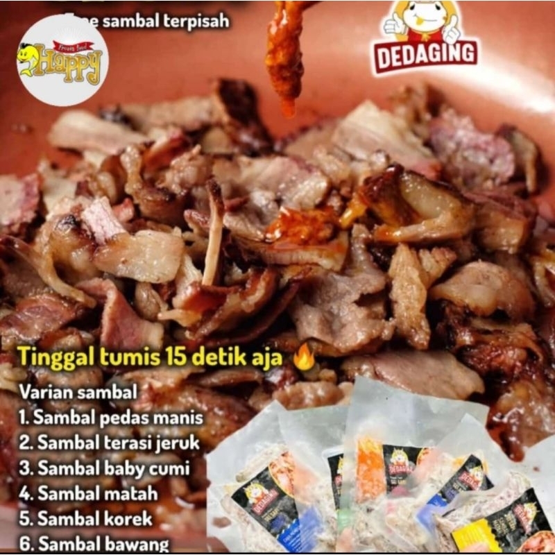 

Sei Sapi Daging Sapi Asap Beku Frozen 130 gram