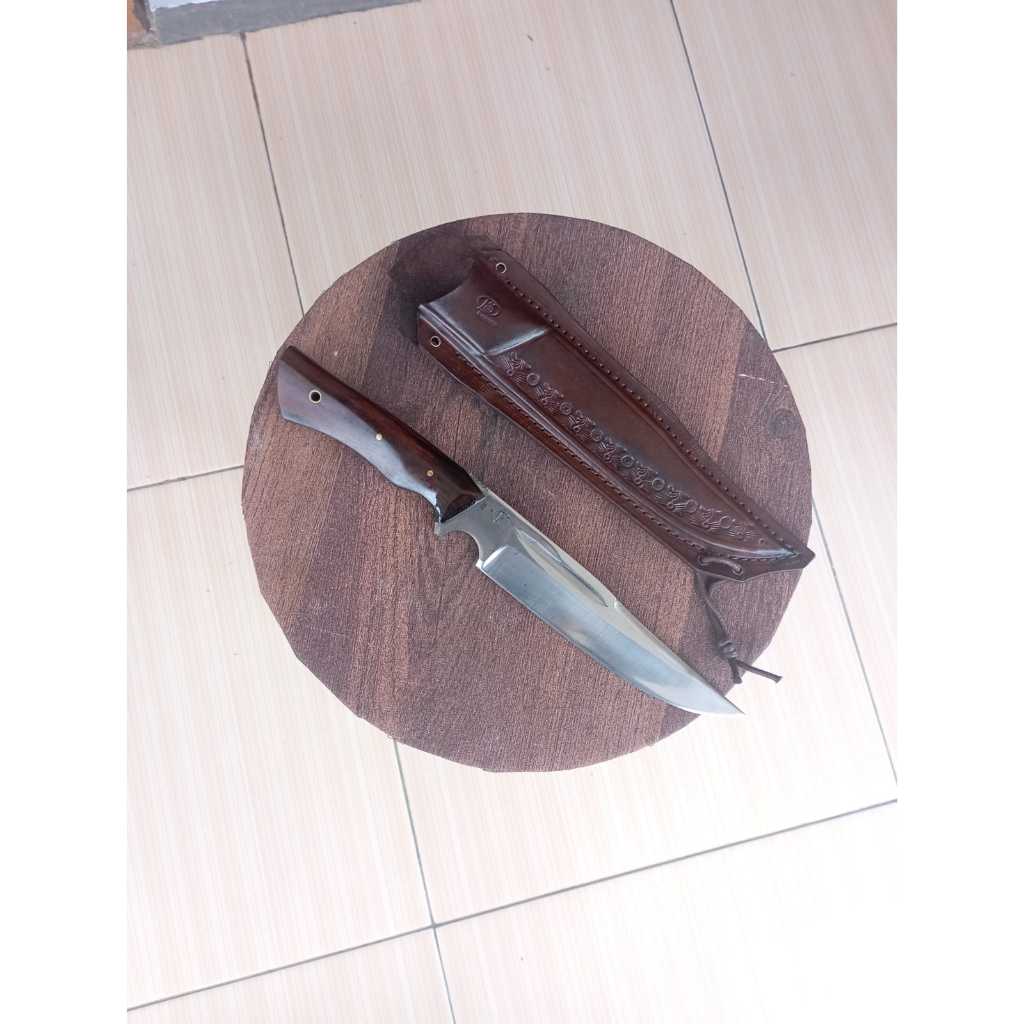 Bowie survival Bushcraft Outdoor Carbon Steel