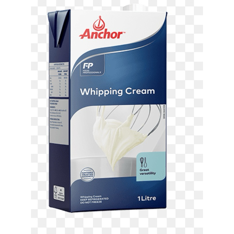 

anchor whip cream 1L