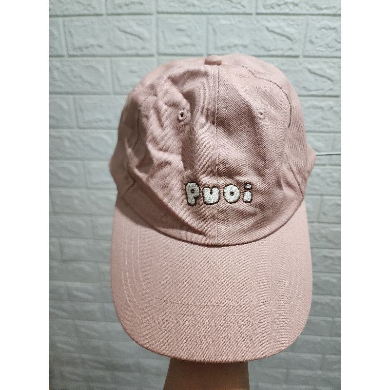 Preloved Topi Miniso Pink