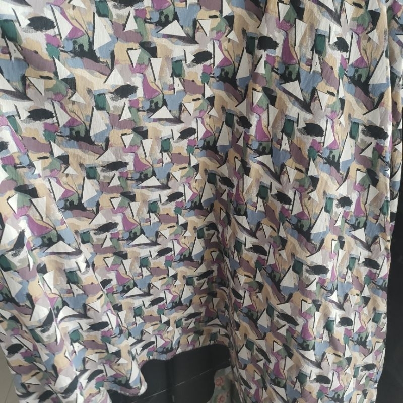 kain silky motif - Kain katun silky - bahan cotton premium - silky motif - bahan mukena - kain cotto