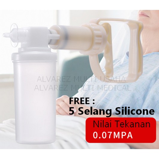 Pompa Dahak Manual / Sputum Aspirator / Pompa Hisap Dahak