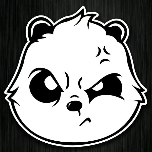

Stiker Kepala Panda Keren/Stiker Aeshetic/Anti air