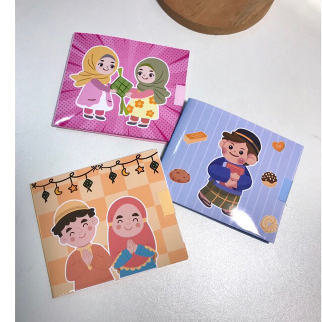 

Amplop Lebaran Lipat Selip