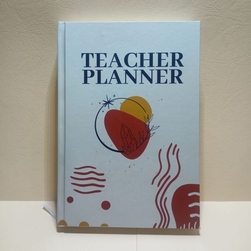 

TEACHER PLANNER - PRODUCTIVITY PLANNER - NOTEBOOK CUSTOM - HARDCOVER