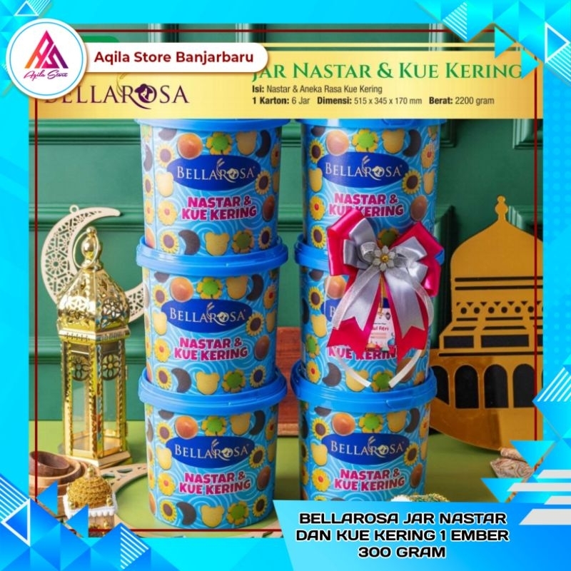 

Bellarosa Kurma Coklat 1 Ember Isi 24pcs / Bellarosa Jar Nastar Ember / Kue Kering Lebaran Bellarosa