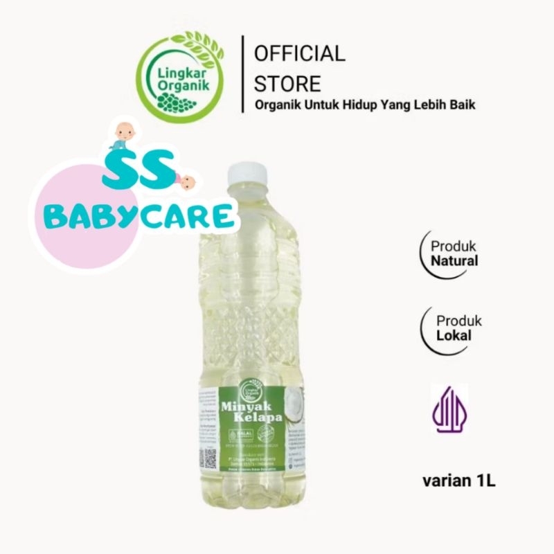 

Lingkar Organik Minyak Kelapa 1000ml