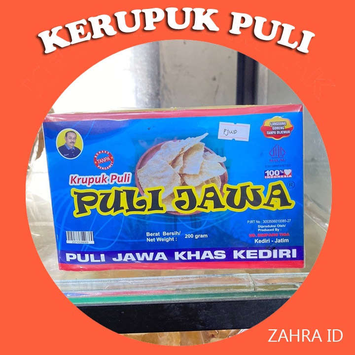 

KERUPUK PULI JAWA KHAS KEDIRI (MENTAH) 200 GRAM - EMPUK TIPIS LANGSUNG GORENG TANPA DIJEMUR