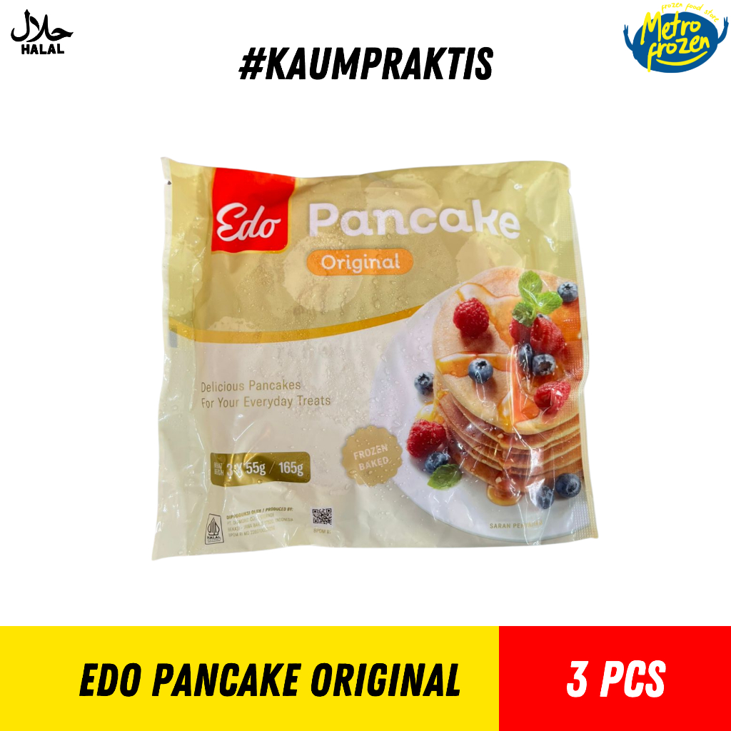 

EDO Pancake Original 3pcs 165gr