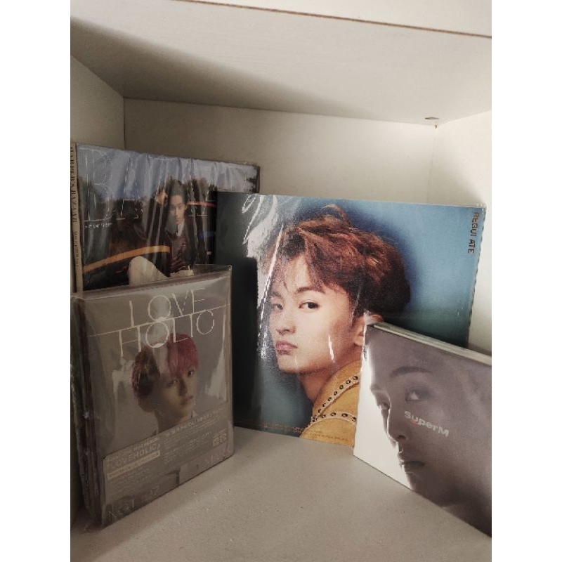 Album Jopping SuperM cover Mark Lee, Album Regulate NCT 127 cover Mark Lee, Album Love Holic NCT 127