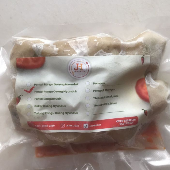 

Pentol Nyunduk Tulang Rangu Ayam