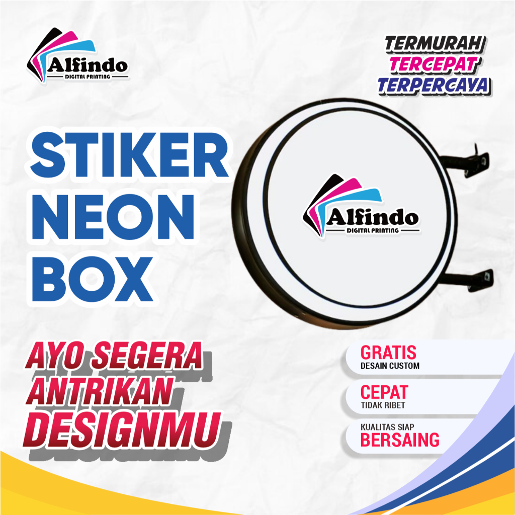 

STICKER NEON BOX TERMURAH // PREMIUM QUALITY // ALFINDODIGITALPRINTING