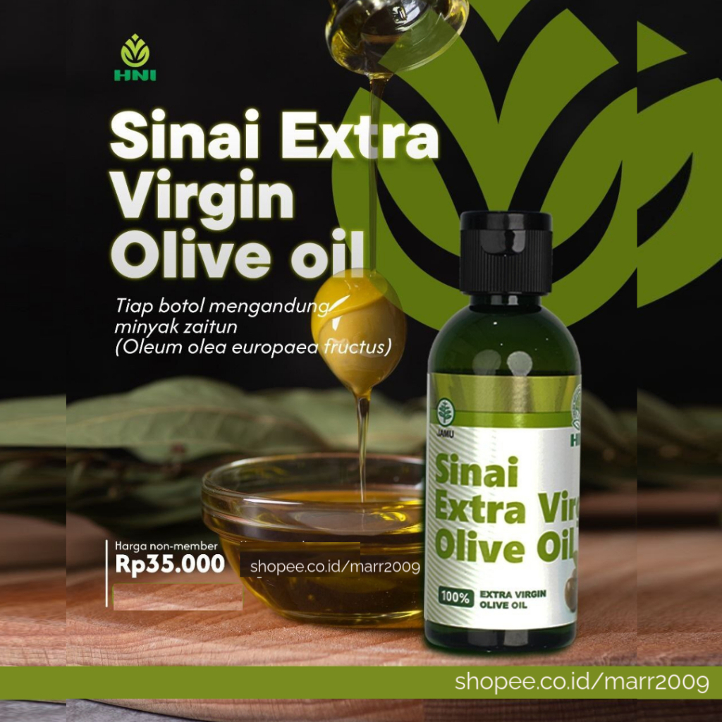 

SINAI OLIVE OIL HPAI - Zaitun Grad A - Menurunkan Berat Badan - Mengontrol Kolesterol - HNI
