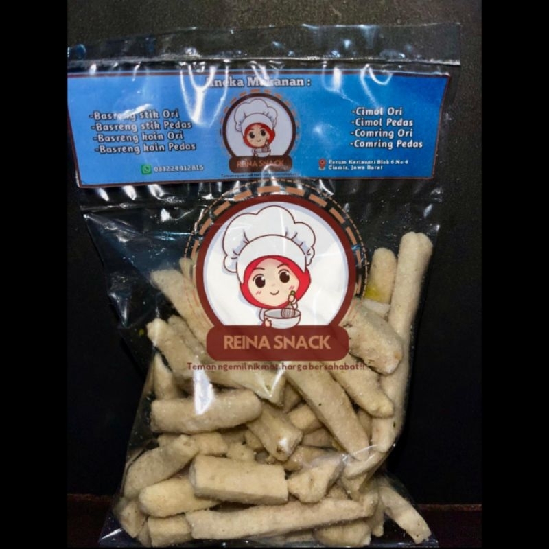 

Basreng stik original renyah || ReinaSnack 32gram