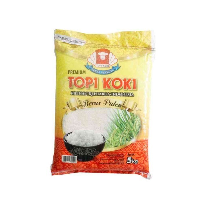 

Beras Topi Koki Premium - 5KG,10KG,20KG