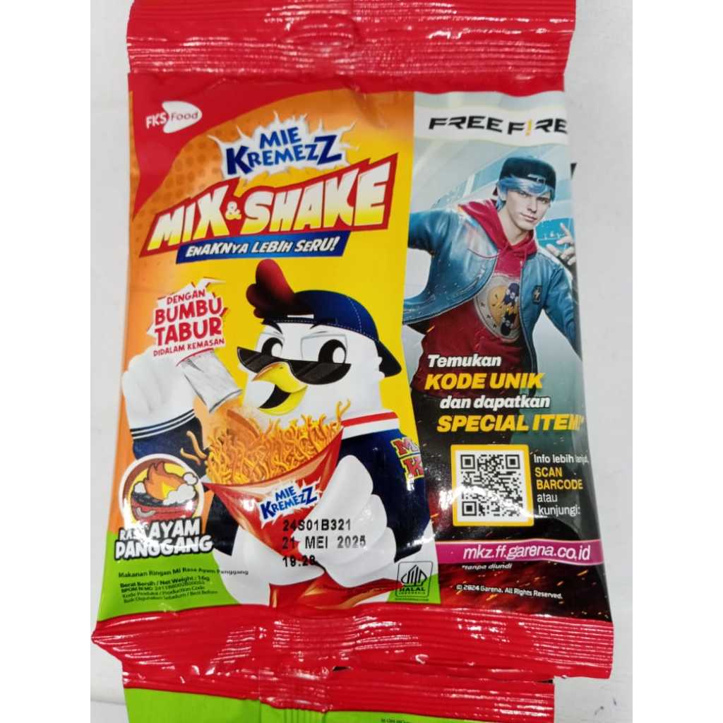 

Kremezz Mix Shake Mie Kremes Bumbu Pisah 1 Renceng isi 10 Pcs