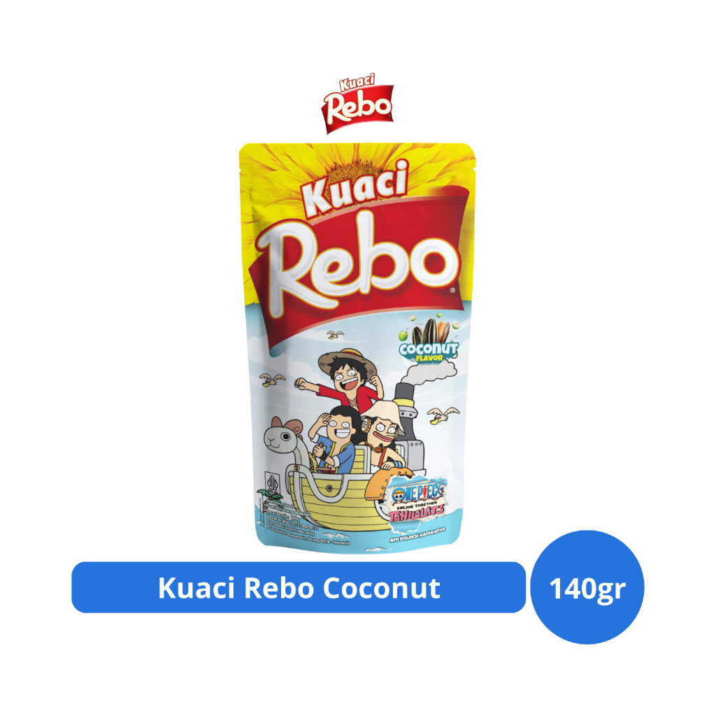 

Kuaci Rebo Coconut 140gr