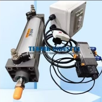Paket Set Pneumatic Air Cylinder Timer automatic