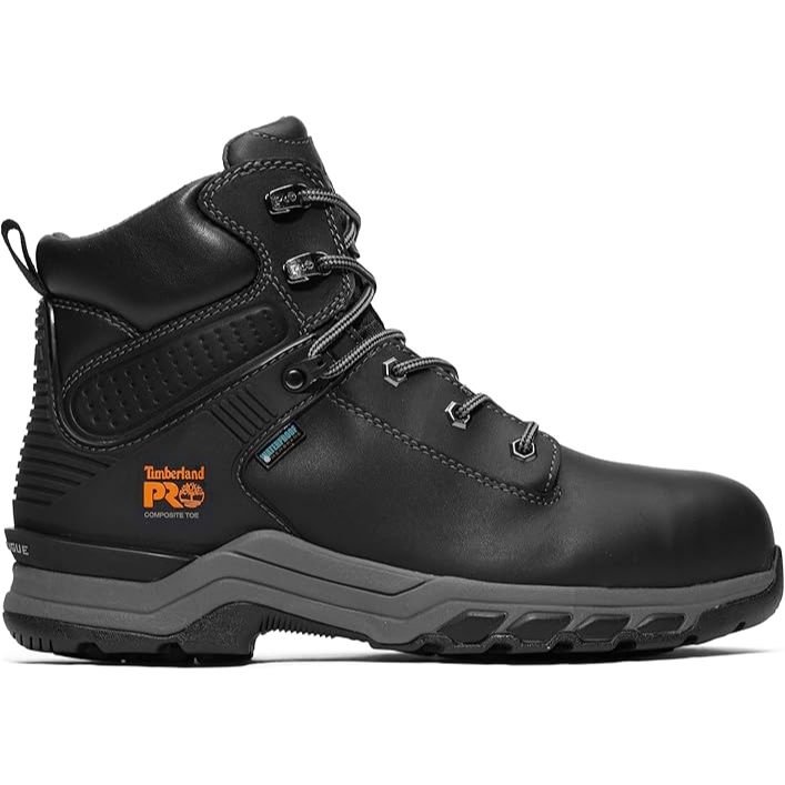 Timberland PRO mens Hypercharge 6 Inch Composite Safety Toe Waterproof Industrial Work Boot