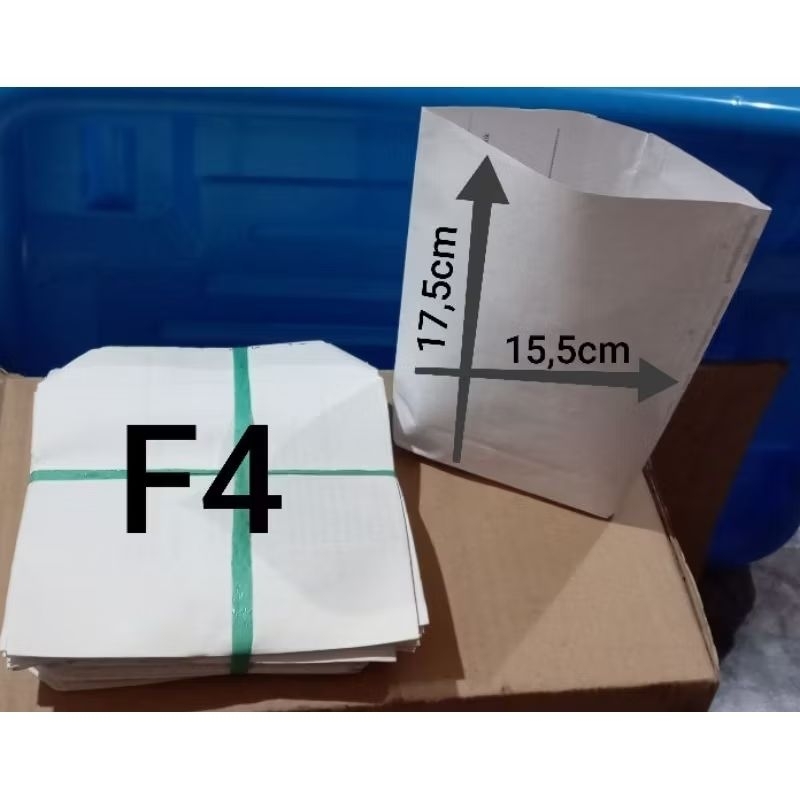 

kertas bungkus /paper bag gorengan chiken dll isi (100)/ ikat