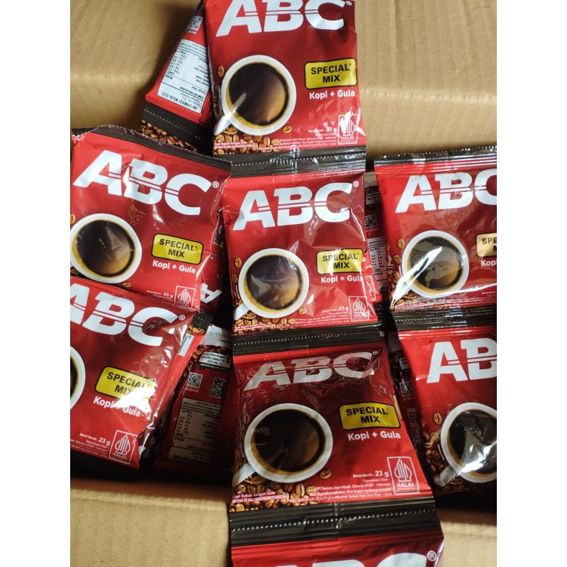 

Kopi ABC 10 Sachet 23g-Spesial Mix Kopi+Gula