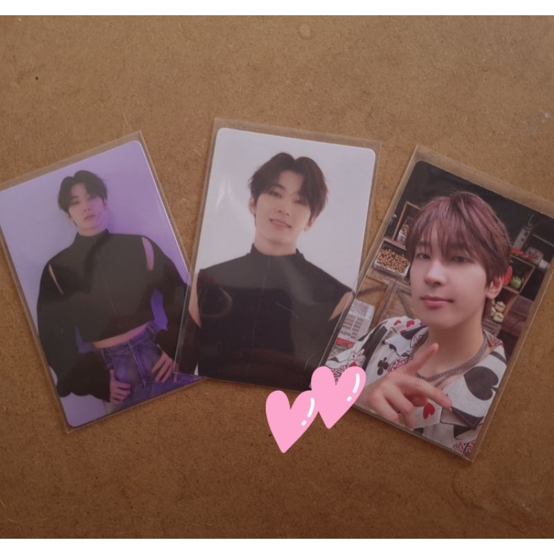 PHOTOCARD WONWOO FOLLOW CROPTOP SPILL THE FEELS KIT