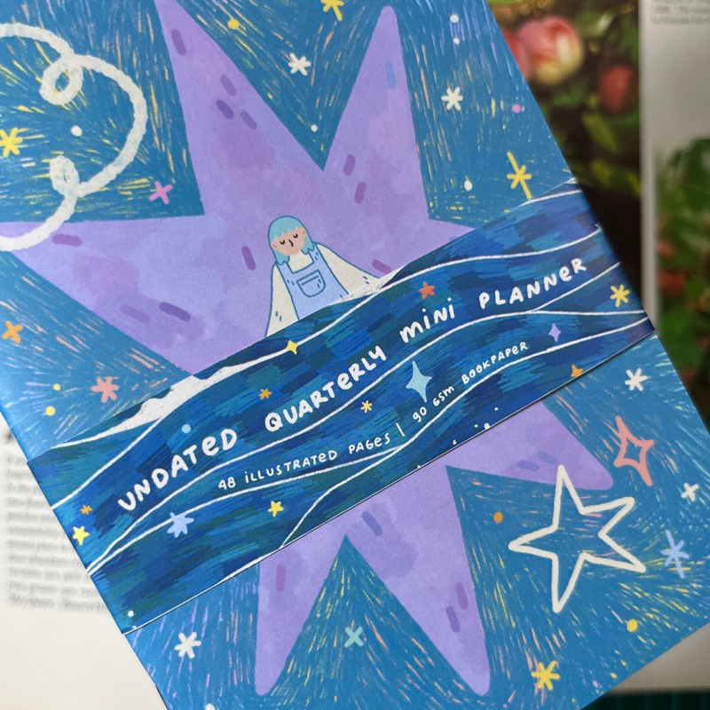 

Undated Mini Planner - “Oh, Future’s So Bright” Collection | Eya & Lilut