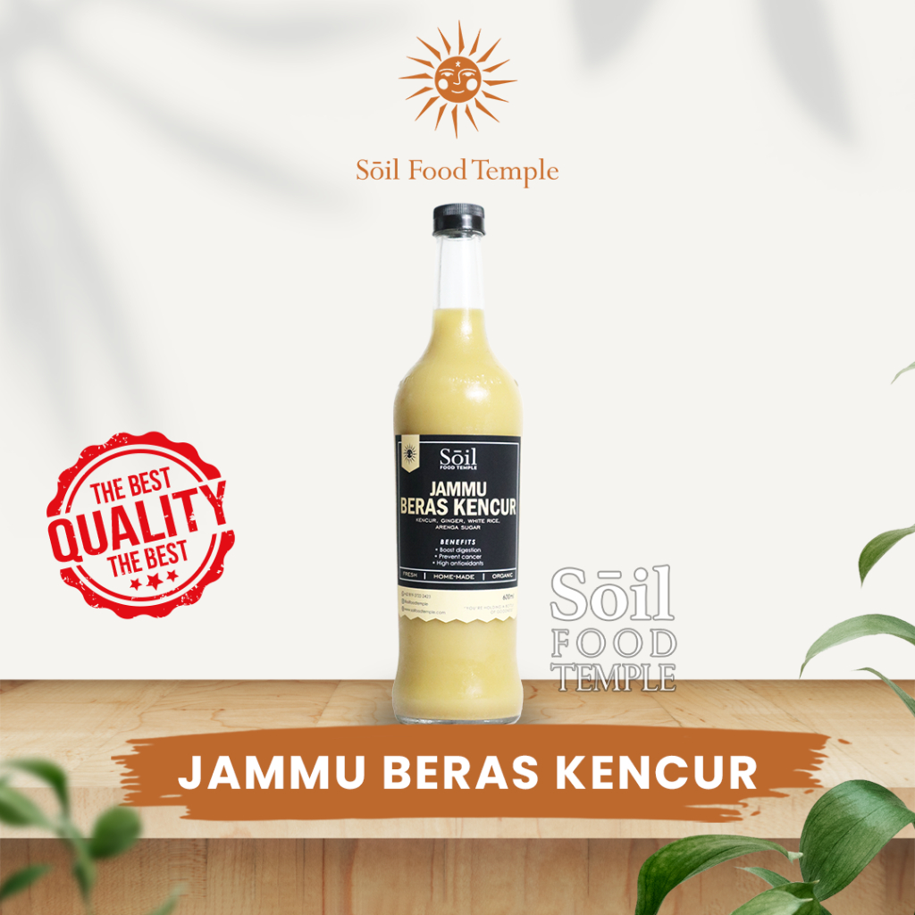 

Jammu Beras Kencur - Soil Food Temple - Instant Only