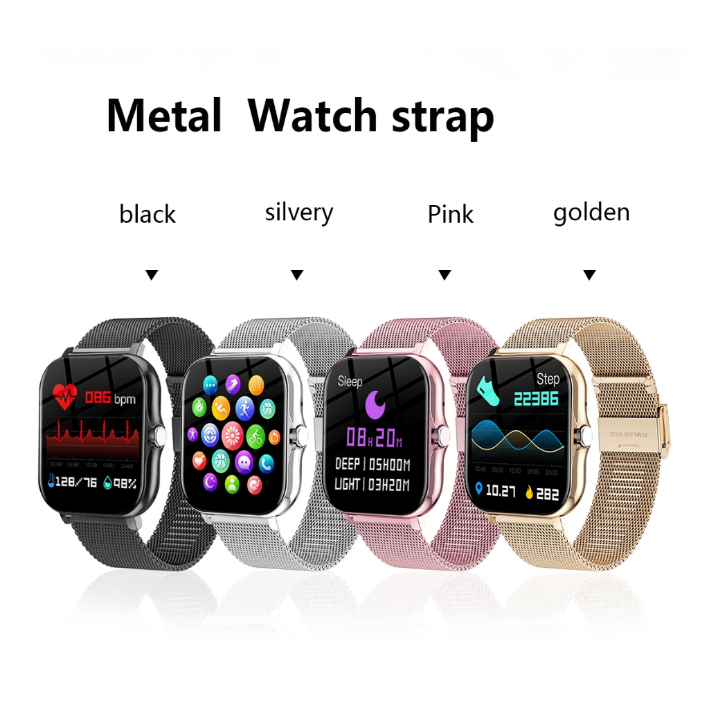 Hot Deals Lige Smartwatch Wanita Sport Smart Watch Panggilan Bluetooth Dial Sentuh Pelacak Kebugaran