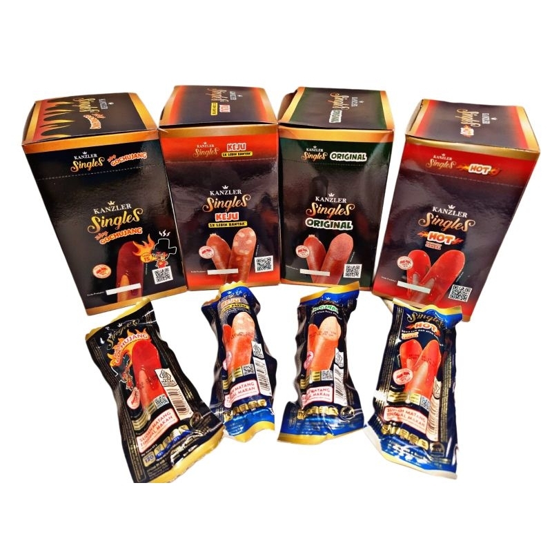 

Sosis Kanzler singles keju 1pcs