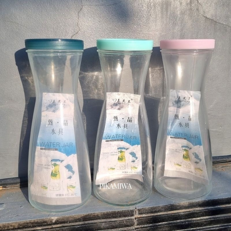 LAST STOCK PITCHER IMPORT 1000ML/1LITER KACA pitcher murah pitcher cantik pitcher teh pitcher korea