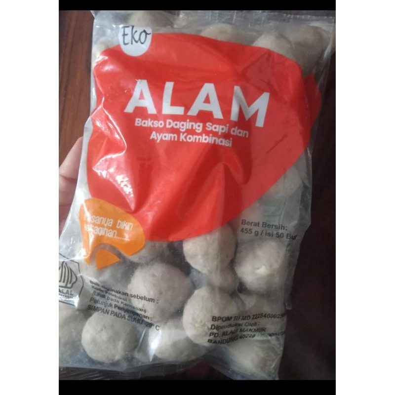 

Baso sapi | Baso Alam isi 50 | baso sapi kombi ayam