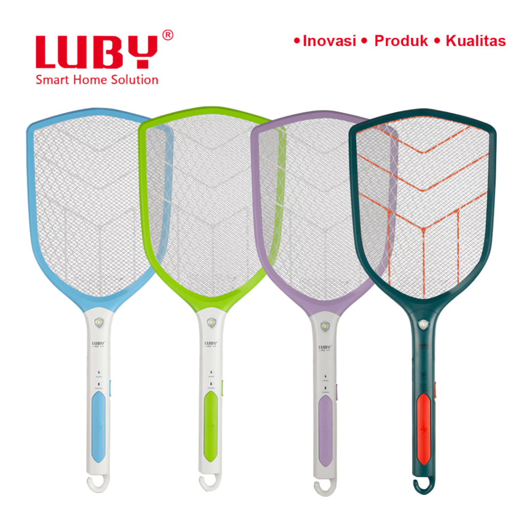 RAKET NYAMUK LUBY L3839 1800 MAH Raket Listrik Nyamuk LUBY L3839 2500V